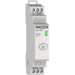 Smart Διακόπτης Ράγας 1 Channel 230 VAC/8A Wi-Fi SW-1CHL Master Electric 00-SW-1CHL