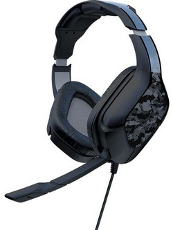 Gioteck HC-2 Gaming Headset Over Ear Camo Black