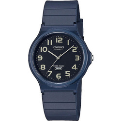 Casio Standard Ανδρικό Ρολόι με Μπλε Καουτσούκ Λουράκι MQ-24UC-2BEF