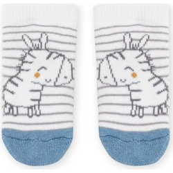 Βρεφικές Κάλτσες για Νεογέννητο Unisex White Zebra ΛΕΥΚΟ