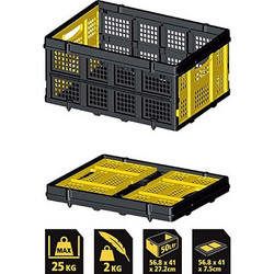 Καλάθι Πλαστικό Πτυσσόμενο 50lit STANLEY SXWTD-FT505