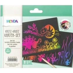 Σετ Κάρτες με Εφέ Ουράνιου Τόξου Heyda Scritch-Scratch 204870703