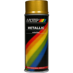 Motip Metallic Σπρέι Βαφής Gold Μεταλλιζέ 400ml