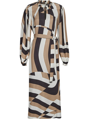 Hugo Boss Midi Καθημερινό Φόρεμα Μπεζ 50492313