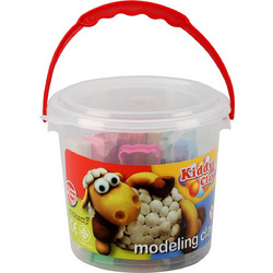 Valoro Kiddy Clay Κουβαδάκι Πλαστελίνη & 3 Καλούπια