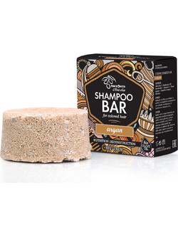 Macrovita Bar Argan Φυτικό Σαμπουάν για Προστασία Χρώματος για Βαμμένα Μαλλιά 80gr
