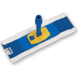 Παρκετέζα μήκους 45cm με βάση Microfibra σε μπλε χρώμα