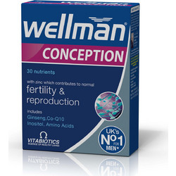 Vitabiotics Wellman Conception 30 Ταμπλέτες