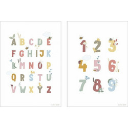 Little Dutch Εκπαιδευτική Παιδική Αφίσα Little Goose ABC Διπλής Όψης 29.7x42εκ.Κωδικός: 29830260