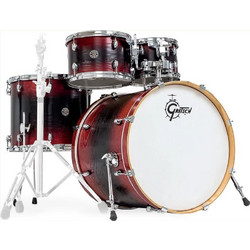 Gretsch Catalina Ash Set Red Black Burst CA1-E825-RBB