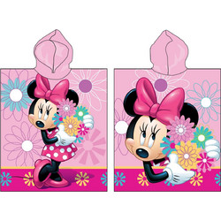 Dimcol Minnie 09 Παιδικό Πόντσο Θαλάσσης Ροζ 50x115cm