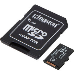 Kingston Industrial microSDXC 64GB Class 10 U3 V30 UHS-I + Adapter