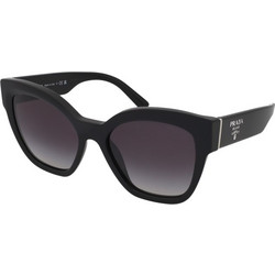 Prada PR 17ZS 1AB09S Γυναικεία Γυαλιά Ηλίου Πεταλούδα Κοκάλινα Μαύρα με Μαύρο Degradee Φακό