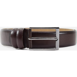 Stefano Mario Ανδρική Ζώνη Δερμάτινη 3.5cm Καφέ BSTM222306.2 BROWN