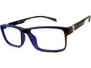 Clearview CV21100 Ανδρικά Γυαλιά Πρεσβυωπίας +3.00 Κοκάλινα Μαύρα Μπλε