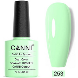 Canni 253 Mintcream Ημιμόνιμο Βερνίκι Νυχιών 7.3ml