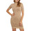 Guess Lise Mini Καθημερινό Φόρεμα Πλεκτό Μπεζ W3YK39Z37K0-F1FP