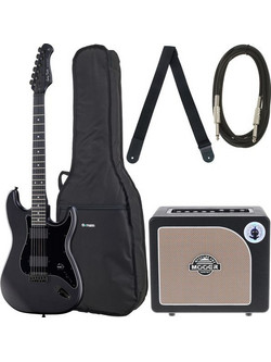 Harley Benton TE-20HH SBK Mooer Bundle Ηλεκτρική Κιθάρα T Style με HH Μαγνήτες και Ταστιέρα Rosewood