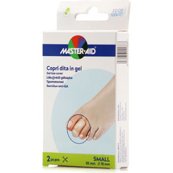 Master Aid Gel Toe Cover Small Καλύμματα για Κάλους Σκληρύνσεις 2τμχ