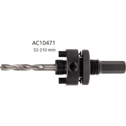KRAUSMANN AC10471 Κεντραδόρος Ποτηροτρύπανων HEX 32-210 mm