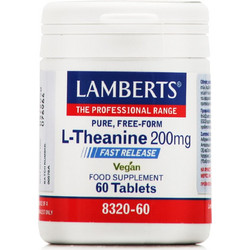 Lamberts L-Theanine 200mg 60 Ταμπλέτες