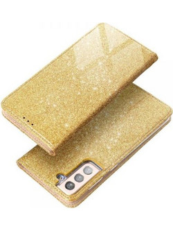 Θήκη κινητού Forcell Shining Book for Xiaomi Redmi Note 9T 5G Gold
