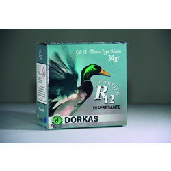 Dorkas R12 Classic Φυσίγγια Διασποράς 12Cal 70mm 34gr 25τμχ
