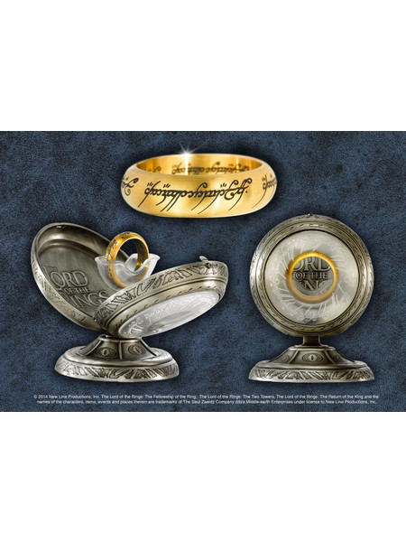 LORD OF THE RINGS - One Ring Stainless Steel - Size US 06 FR 52.2