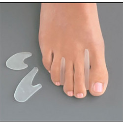 ΔΙΑΧΩΡΙΣΤΙΚΑ GEL PADS ΔΑΚΤΥΛΩΝ ΣΕΤ 2 ΤΕΜΑΧΙΑ - TOE SEPARATORS BUNION PADS
