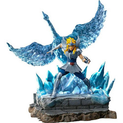 Iron Studios Saint Seiya Cygnus Hyoga Deluxe 27cm