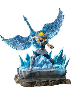 Iron Studios Saint Seiya Cygnus Hyoga Deluxe 27cm