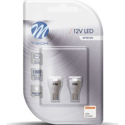 M-tech W16W LED 12V 2τμχ