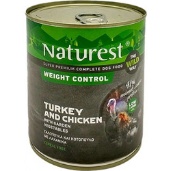 Pet Interest Naturest Weight Control Turkey, Chicken & Vegetables 800gr