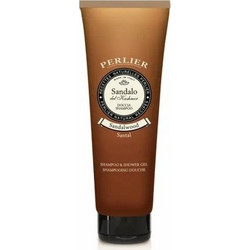 Perlier Sandalwood Σαμπουάν & Αφρόλουτρο για Όγκο & Επανόρθωση 250ml