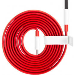 OnePlus OFFICIAL USB-A σε USB-C καλώδιο φορτισης/σύνδεσης 65W, 6.5A 1.0M - ΚΟΚΚΙΝΟ - C201A