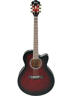 Ibanez AEL20 Transparent Black Cherry Sunburst