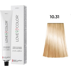 Dott. Solari Love Me+ Color 10.31 Πλατινέ Μπεζ Μόνιμη Βαφή Μαλλιών 100ml