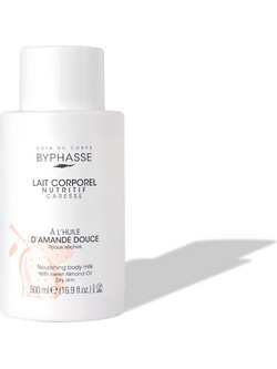 Byphasse Nourishing Sweet Almond Oil Dry Skin Ενυδατική Lotion Σώματος 500ml