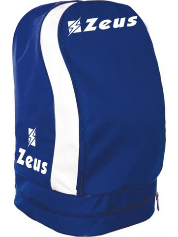 Zeus Zaino Ulysse Τσάντα Πλάτης Ποδοσφαίρου Μπλε Λευκή