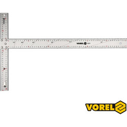 Vorel 18370 Χαρακας ταφ αλουμινίου 600x390 mm