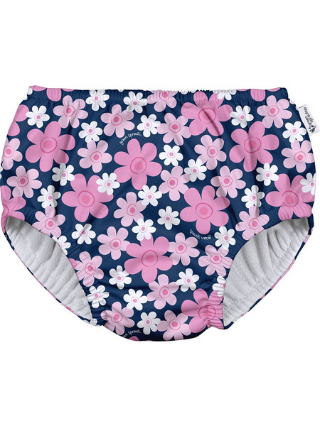 Green Sprouts Blooms Βρεφικό Μαγιό Πάνα για Κορίτσι Navy Μπλε GS-721068-6109