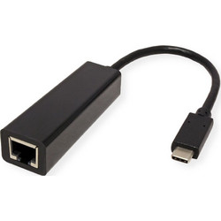 Value 12.99.1115 Ενσύρματος Ethernet USB-C Αντάπτορας Δικτύου 1Gbps