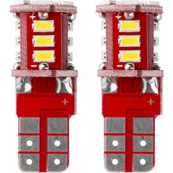 AMiO T10 Standard LED White 12V 1W 2τμχ