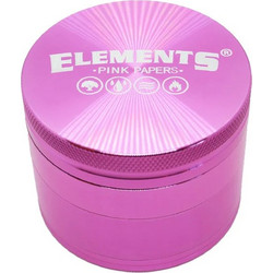 Elements Pink Grinder Aluminium 4 Part