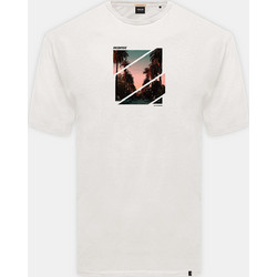 REBASE MEN'S PHOTO PRINTED T-SHIRT ΑΣΠΡΟ