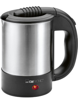 Clatronic WKR 3624 Ανοξείδωτος Βραστήρας 0.5lt 1000W Ασημί Μαύρος