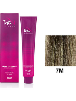 ING Colouring Cream 7Μ Ξανθό Ματ Μόνιμη Βαφή Μαλλιών 100ml
