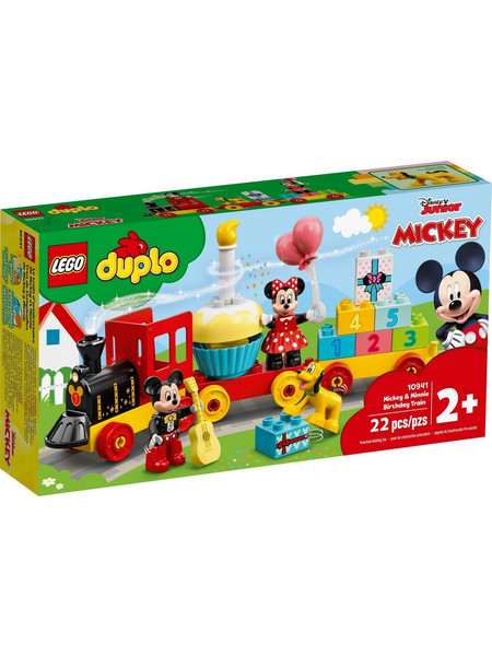 Lego Duplo Disney Τρένο Γενεθλίων του Μίκυ & της Μίννι για 2+ Ετών 10941