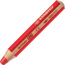 Stabilo Woody Jumbo Ξυλομπογιά Κόκκινο
