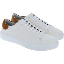 Geox Ανδρικά Sneakers Λευκά U35EABC1000